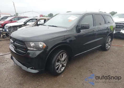 2013 Dodge Durango Sxt из США, поврежденный, VIN 1C4RDHAG9DC575059